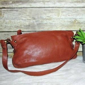 Maple Leaf Accessories Brown Leather Purse Bag